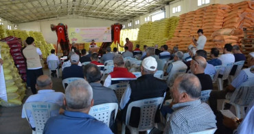 Aydın'da Ayçiçeği Tohumu Dağıtımı Gerçekleşti