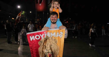 Aydın'da Galatasaray Şampiyonluğunu Kutladı
