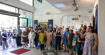 Aydın'da her yaştan sanatseverin eserleri görücüye çıktı