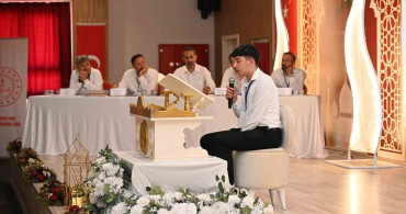 Aydın’da Kur’an-ı Kerim Güzel Okuma Yarışması Bölge Finali Düzenlendi