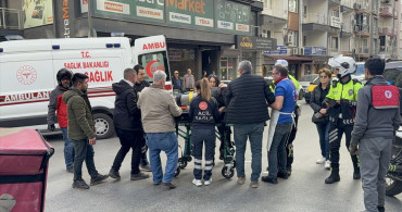 Aydın'da Motosiklet ve Otomobil Çarpıştı, Bir Yaralı