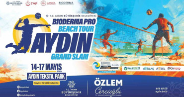 Aydın'da Plaj Voleybolu Heyecanı Başlıyor