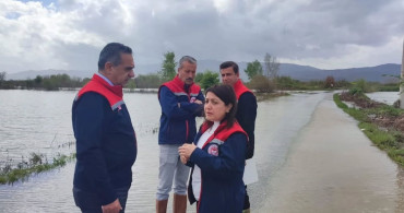 Aydın'da Su Baskınları Sonrası Tarım Zararı Tespiti Yapıldı