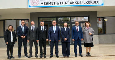 Aydın'daki Yeni Okulun İnşaatı Değerlendirildi