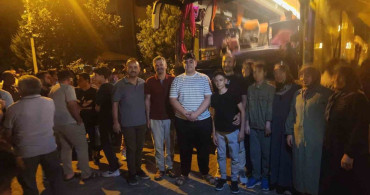 Aydın'dan 109 hafız dualarla umreye uğurlandı