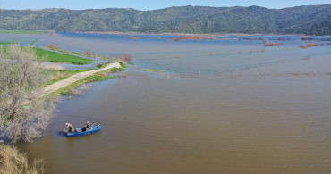 Aydın'de Taşkın Sonrası Balık Avı
