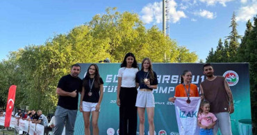 Aydınlı atlet Gaye Kadem, Türkiye ikincisi oldu