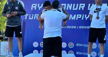 Aydınlı milli atlet Koray Uygun, Türkiye şampiyonu oldu
