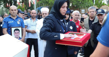 Aydınlı şehit polis memuru tayfun baş, denizli’de toprağa verildi