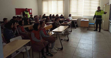Aydıntepe'de Öğrencilere Trafik Eğitimi Verildi