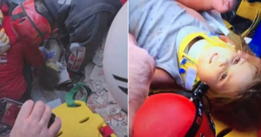 Ayda Bebek Enkazdan 91 Saat Sonra Çıkarıldı