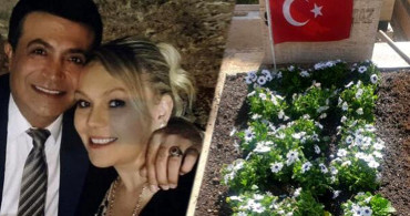 Aylin Yılmaz, Eşi Oğuz Yılmaz'ın Mezarını Ziyaret Etti!