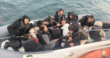 Ayvalık Açıklarında Düzensiz Göçmen Kurtarma Operasyonu