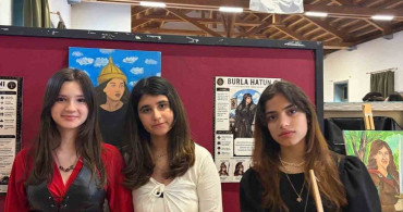 Ayvalık'ta Türk Mitolojisi Sergisi Sanatseverlerle Buluştu