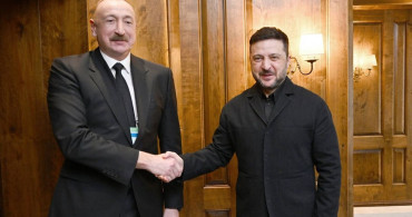 Azerbaycan ve Ukrayna Liderleri Münih'te Buluştu