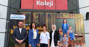 Azra Akın'dan Bahçeşehir Koleji'nde Çocuklara Çevre Bilinci