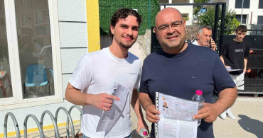 Baba ve oğul birlikte YKS'ya girdi
