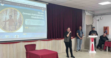 Babaeski'de Öğrencilere Orman Bilinci ve Yangın Eğitimi