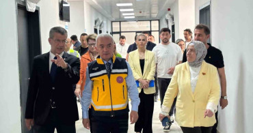 Babaeski'deki Sağlık Yatırımları İncelendi