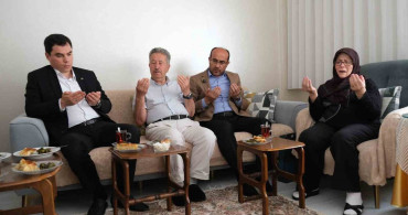 Babalar gününde şehit aileleri unutulmadı