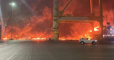 BAE'de Korkutan Drone Saldırısı: Akaryakıt Yüklü Tankerler Havaya Uçtu!