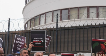 BAE'nin Sudan'daki Rolü Protesto Edildi