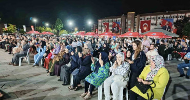 Bafra’da 15 Temmuz programında birlik ve kardeşlik vurgusu