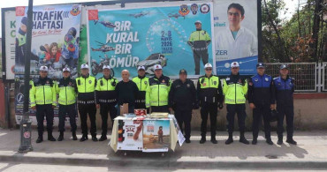 Bafra’da Trafik Haftası Farkındalık Etkinliği