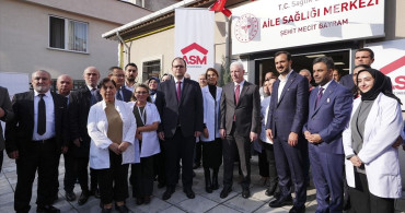 Bağcılar'da Şehit Mecit Bayram Aile Sağlığı Merkezi Açıldı