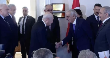 Bahçeli ile DEM Parti heyeti bir araya geldi