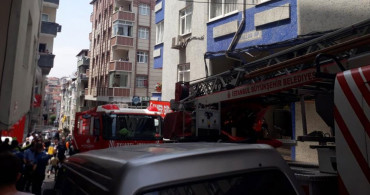 Bahçelievler'de Bir Binada Yangın Meydana Geldi