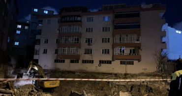 Bahçelievler'de Çökme Riski Nedeniyle Bina Tahliye Edildi