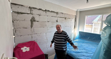 Bahçelievler'de Yıkım Sonrası Duvarsız Kalan Apartman