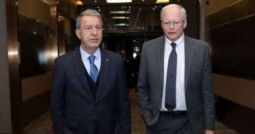 Bakan Akar ABD’nin Suriye Özel Temsilcisi James Jeffrey İle Bir Araya Geldi