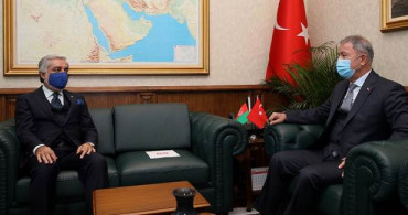Bakan Akar, Afganistan Milli Uzlaşı Yüksek Konseyi Başkanı ile Görüştü