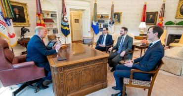 Bakan Albayrak Trump'la Görüştü