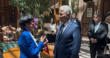 Bakan Bolat, AB genişleme komiseri Marta Kos ile görüştü