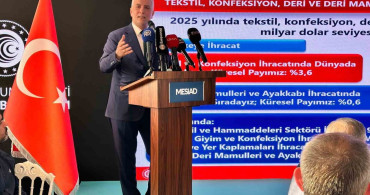 Bakan Bolat tekstil ve hazır giyim sektörünü değerlendirdi