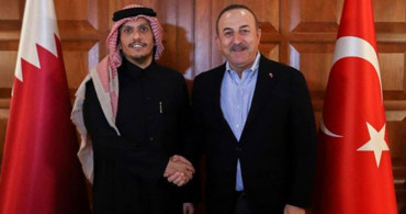 Bakan Çavuşoğlu, Katar Dışişleri Bakanı Al Sani İle Görüştü