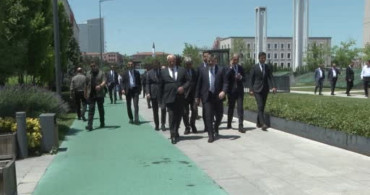 Bakan Çiftçi, Filistin İçişleri Bakanı Ziyad Hab El Rih ile görüştü