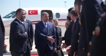 Bakan Çiftçi, Suriye İçişleri Bakanı Enes Hattab ile görüştü