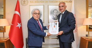 Bakan Ersoy, Rusya'nın Yeni Büyükelçisini Ağırladı