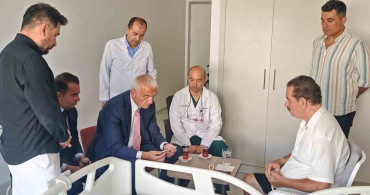 Bakan Ersoy'dan İbrahim Tatlıses'e geçmiş olsun ziyareti