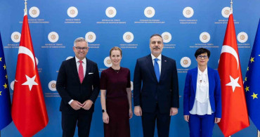 Bakan Fidan, AB Komisyonu Başkan Yardımcısı Kallas ile Ankara'da buluştu