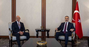 Bakan Fidan, ABD’nin Suriye Temsilcisi Tom Barrack ile Görüştü