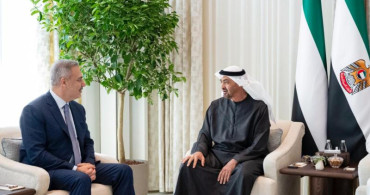 Bakan Fidan, BAE Devlet Başkanı Al Nahyan ile görüştü