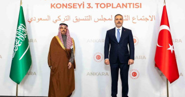 Bakan Fidan'dan Suudi Mevkidaşıyla Görüşme