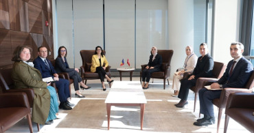 Bakan Göktaş, BM Kadının Statüsü Komisyonu'nda İkili Görüşmeler Yaptı