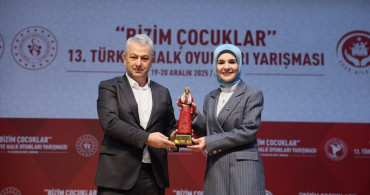 Bakan Göktaş, Devlet Himayesindeki Çocuklarla Halk Oyunları Yarışmasında Buluştu