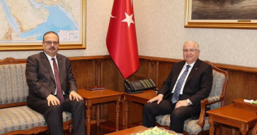 Bakan Güler, Ankara Valisi Canbolat'ı kabul etti